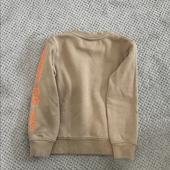 Nike Kids Brown and Orange Sweatshirt and Joggers Set - Picture 4 of 7